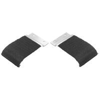 Door Window Guide Plate - Pair for 1968-72 Chevrolet Chevelle/El Camino