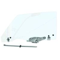 Door Glass w/ Track for 1970-72 Chevrolet Chevelle - Left