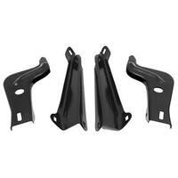 1966-1967 Pontiac GTO 4pc Front Bumper Bracket Set