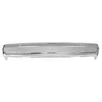 Chrome Front Bumper w/o Holes for 1987-91 Ford Bronco/Pick Up