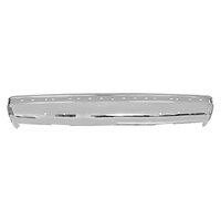 Chrome Front Bumper w/ Holes for 1987-91 Ford Bronco/Pick Up