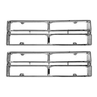 Chrome Grille Insert - Pair for 1972-72 Ford Pick Up