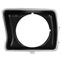 Round Headlamp Door for 1978-79 Ford Pick Up - Left