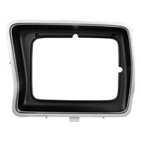 Rectangle Headlamp Door for 1978-79 Ford Pick Up - Left, Black