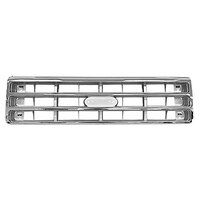 Chrome/Silver/Black Grille for 1987-88 Ford Pick Up