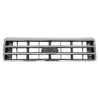 Chrome/Silver/Black Grille for 1989-91 Ford Pick Up