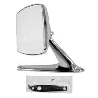 Chrome Exterior Mirror
Exterior Mirror Chrome for 1967-79 Ford Pick Up/1968-77 Ford Bronco