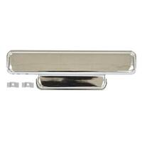 Chrome Radio Hole Cover w/o Letter for 1951-52 Ford Pick Up