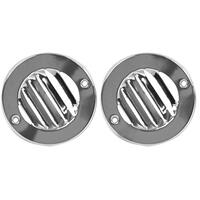 Round Defrost Louver Vent Set for 1961-66 Ford Pick Up