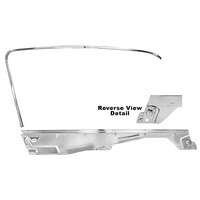 Door Window Frame Kit for 1965-66 Ford Mustang Fastback - Left