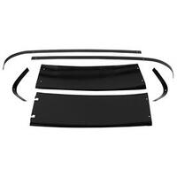 1967-68 Mustang Fastback Rear Panel Trim Set