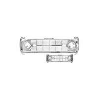 1966-68 Bronco No Log Grille - Chrome