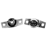 Tailgate Trunnion Stainless - Pair for 1966-77 Ford Bronco