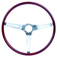 Simulated Rosewood Steering Wheel for 1969 Chevrolet Camaro/Chevelle/El Camino/Pontiac Firebird