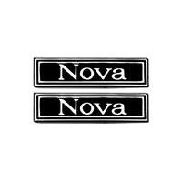 1969-72 Nova Door Panel Emblem - Pair