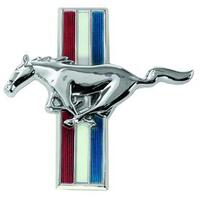 1965-66 Mustang Flat Glove Box Emblem