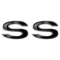 1969-72 Nova "SS" Fender Emblem - Pair