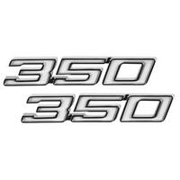 1970-72 Chevelle "350" Fender Emblem - Pair