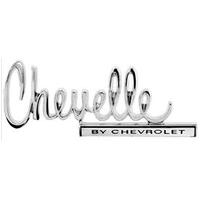 1970 Chevelle "Chevelle By Chevrolet" Trunk Emblem