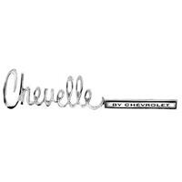 1971-72 Chevelle "Chevelle By Chevy" Trunk Emblem