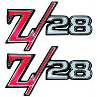 1969 Camaro Z/28 Fender Emblem - Pair