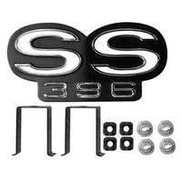 1969 Camaro "SS 396" Grille Emblem