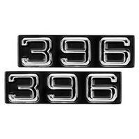 1970-72 Camaro "396" Fender Emblem - Pair