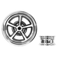 17 x 8 Magnum Coated Alloy Wheel for 1964-72 Chevrolet Chevelle/1967-81 Chevrolet Camaro