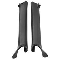 1968 Camaro/Firebird Black Pillar Post Molding - Pair