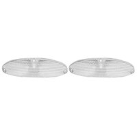 Park Lamp Lens - Pair for 1955-55 Chevrolet - Clear