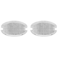 Back-Up Lamp Lens - Pair for 1957-57 Chevrolet