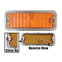 LED Amber Park Lamp Assembly for 1973-80 Chevrolet Pick Up - Left