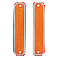 Marker Lamp w/ Trim - Pair for 1973-80 Chevrolet Pick Up