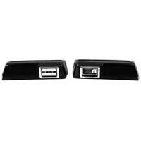 1968-68 Chevelle/GTO Arm Rest Rear (Pair) Black