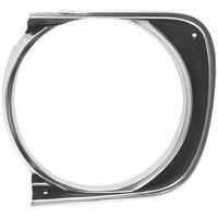 1967 Camaro Standard Headlamp Bezel - Left