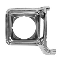 Chrome/Silver Headlamp Door for 1973-78 Chevrolet Blazer/Jimmy/Pick Up/Suburban - Right