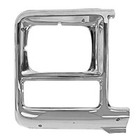 Headlamp Door for 1979-80 Chevrolet Pick Up - Chrome, Right