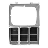 Black/Argent Headlamp Door for 1981-82 Chevrolet Pick Up - Right