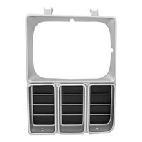 Black/Argent Headlamp Door for 1981-82 Chevrolet Pick Up - Left