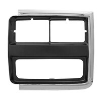 Chrome/Silver Headlamp Door for 1989-91 Chevrolet Blazer/Jimmy/Pick Up/Suburban - Left