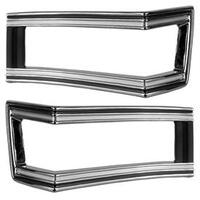 1968 Chevelle Tail Lamp Bezel - Pair