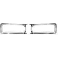 1966 Chevelle 2pc Tail Lamp Bezel Set