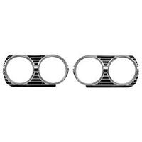 1965 Chevelle/El Camino Headlamp Bezel - Pair