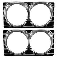 1967 Impala 2pc Head Lamp Door Set