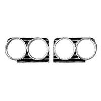 1966 Impala Headlamp Bezel - Pair