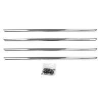 4pc Stainless Steel Hood Side Trim for 1948-50 Ford Pick Up