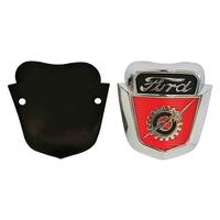 Hood Emblem w/ Gasket & Hardware for 1953-56 Ford Pick Up