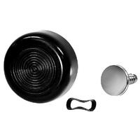 Window Crank Knob for 1968-69 Fairlane/Ranchero/1968-70 Falcon/Mustang/Cougar - Black