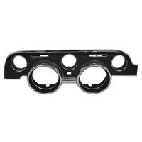 Black Instrument Bezel w/o Lens for 1968 Ford Mustang