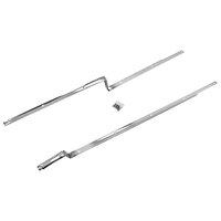 2Pc Set Stainless Sill Trim for 1966-77 Ford Bronco